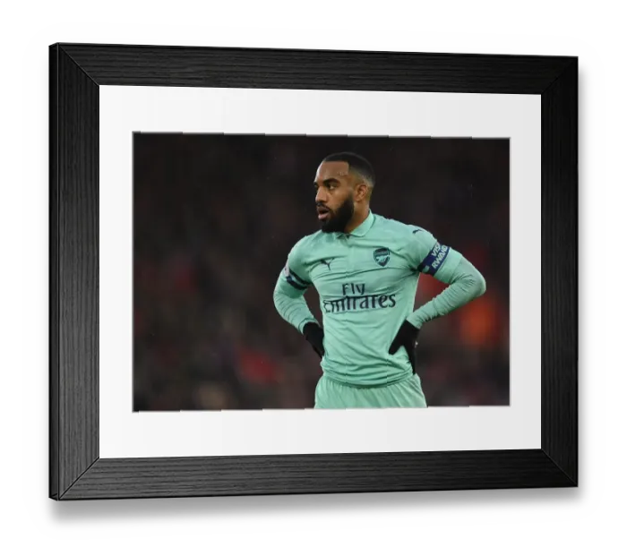 Framed Print : Alexandre Lacazette (Arsenal). Southampton 3: 2 Arsenal. Premier League. St. Marys Stadium Framed Print : Alexandre Lacazette (Arsenal). Southampton 3: 2 Arsenal. Premier League. St. Marys Stadium