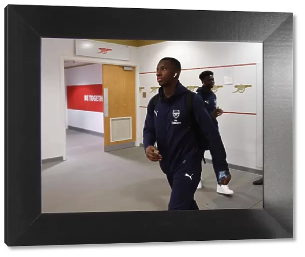 Arsenal v Tottenham Hotspur: Eddie Nketiah's Quiet Focus Before Carabao Cup Showdown