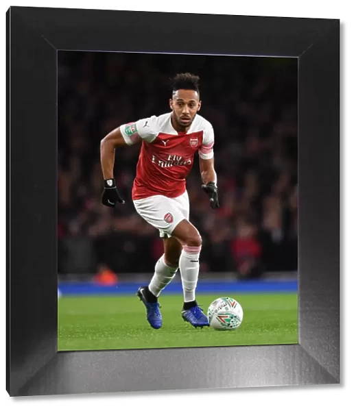 Arsenal's Aubameyang Leads the Charge: Carabao Cup Showdown against Tottenham at Emirates Stadium