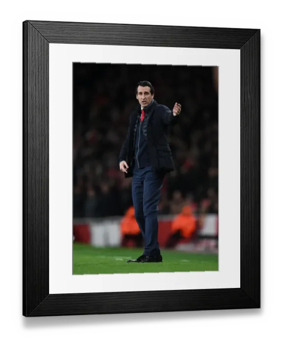 Framed Print : Unai Emery Leads Arsenal Against Tottenhotspur in Carabao Cup Quarterfinals Framed Print : Unai Emery Leads Arsenal Against Tottenhotspur in Carabao Cup Quarterfinals