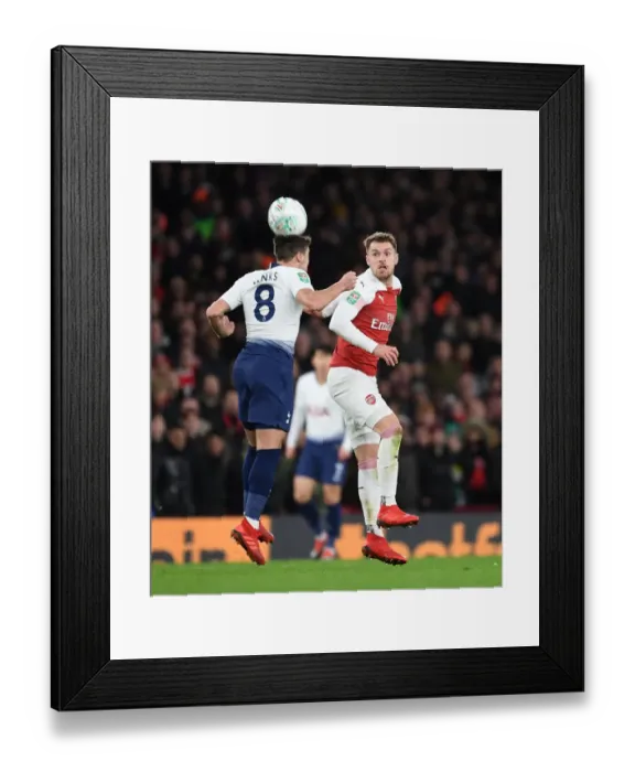 Framed Print : Arsenal vs. Tottenham: A Carabao Cup Battle at the Emirates Framed Print : Arsenal vs. Tottenham: A Carabao Cup Battle at the Emirates