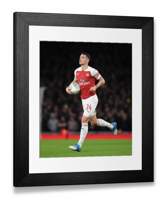 Framed Print : Arsenal vs. Tottenham: Xhaka's Battle - Carabao Cup Quarterfinal Showdown Framed Print : Arsenal vs. Tottenham: Xhaka's Battle - Carabao Cup Quarterfinal Showdown