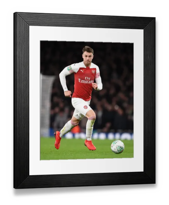 Framed Print : Arsenal vs. Tottenham Hotspur: Carabao Cup Quarterfinal Battle