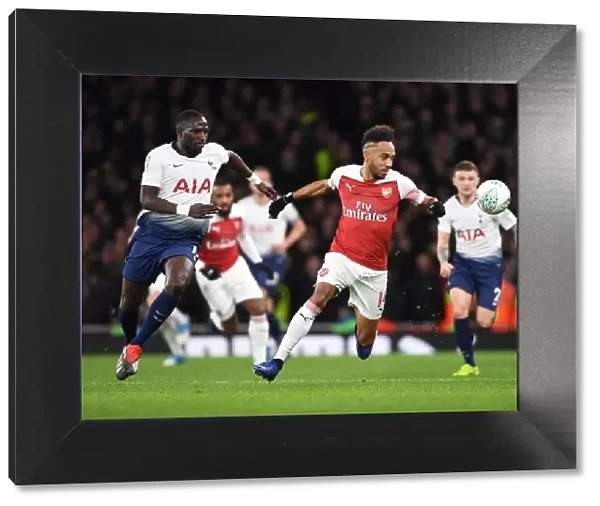 Arsenal vs. Tottenham: Aubameyang Breaks Past Sissoko in Carabao Cup Quarterfinal