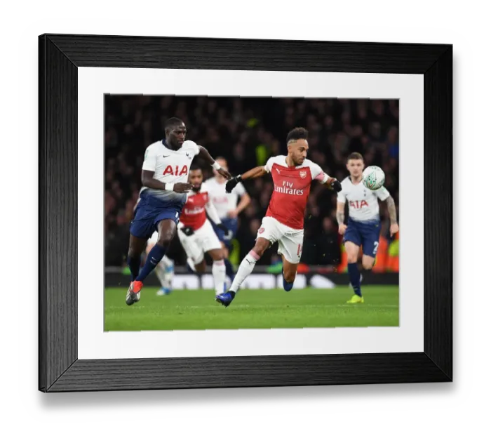 Framed Print : Arsenal vs. Tottenham: Aubameyang Breaks Past Sissoko in Carabao Cup Quarterfinal Framed Print : Arsenal vs. Tottenham: Aubameyang Breaks Past Sissoko in Carabao Cup Quarterfinal