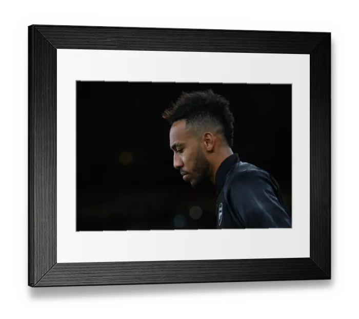 Framed Print : Arsenal's Pierre-Emerick Aubameyang Gears Up for Carabao Cup Clash Against Tottenham Framed Print : Arsenal's Pierre-Emerick Aubameyang Gears Up for Carabao Cup Clash Against Tottenham