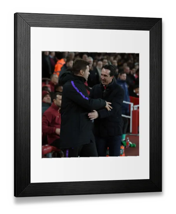 Framed Print : Unai Emery and Mauricio Pochettino Face Off: Arsenal v Tottenham Carabao Cup Quarterfinal Framed Print : Unai Emery and Mauricio Pochettino Face Off: Arsenal v Tottenham Carabao Cup Quarterfinal