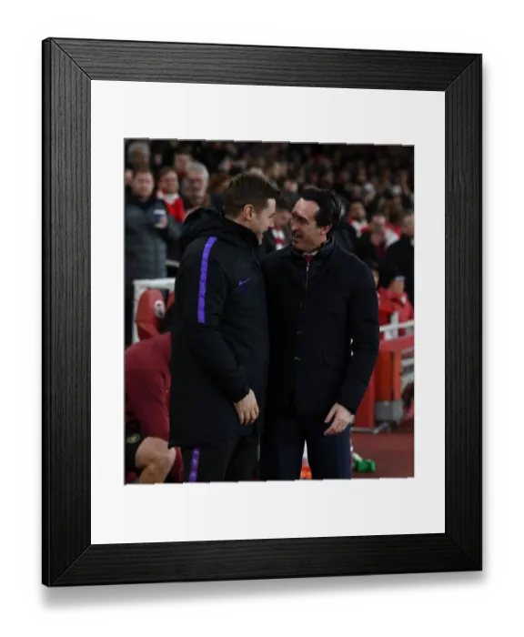 Framed Print : A Battle of Wits: Unai Emery vs Mauricio Pochettano in the Arsenal v Tottenham Carabao Cup Showdown Framed Print : A Battle of Wits: Unai Emery vs Mauricio Pochettano in the Arsenal v Tottenham Carabao Cup Showdown