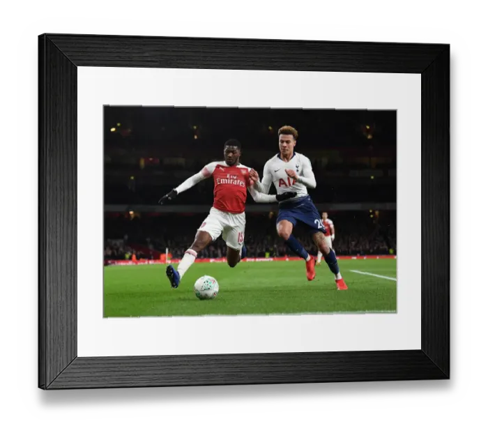 Framed Print : Arsenal vs. Tottenham: Ainsley Maitland-Niles vs. Dele Alli in Carabao Cup Quarterfinal Showdown Framed Print : Arsenal vs. Tottenham: Ainsley Maitland-Niles vs. Dele Alli in Carabao Cup Quarterfinal Showdown
