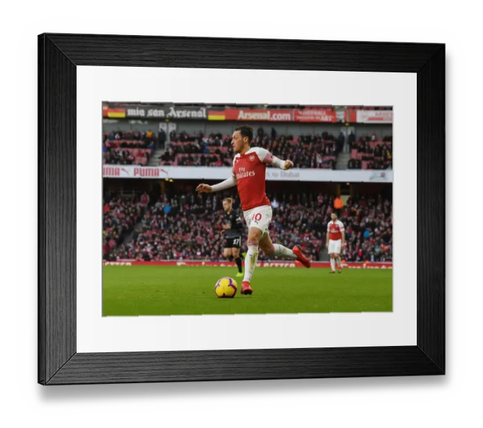 Framed Print : Arsenal vs Burnley: Premier League Clash at Emirates Stadium, December 2018