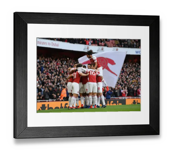 Framed Print : Arsenal's Aubameyang Scores Thrilling Goal Against Burnley, Premier League 2018-19 Framed Print : Arsenal's Aubameyang Scores Thrilling Goal Against Burnley, Premier League 2018-19