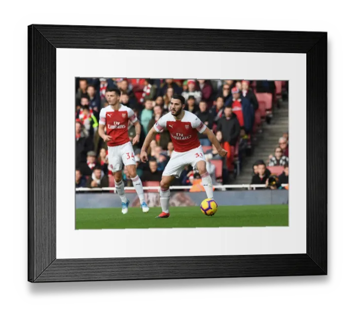 Framed Print : Sead Kolasinac in Action: Arsenal vs Burnley, Premier League 2018-19 Framed Print : Sead Kolasinac in Action: Arsenal vs Burnley, Premier League 2018-19