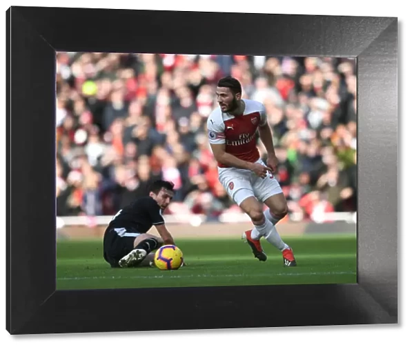 Sead Kolasinac in Action: Arsenal vs Burnley, Premier League 2018-19