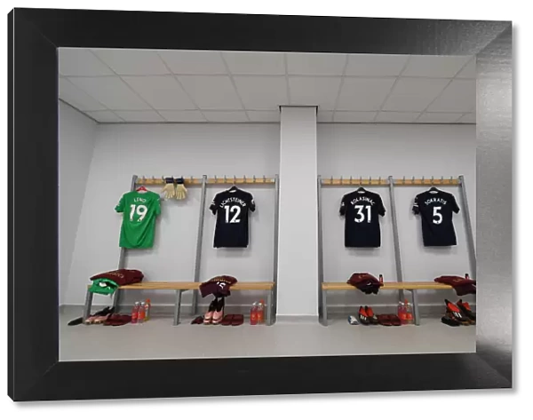 Arsenal's Pre-Match Changing Room Setup: Brighton & Hove Albion vs Arsenal FC (2018-19)