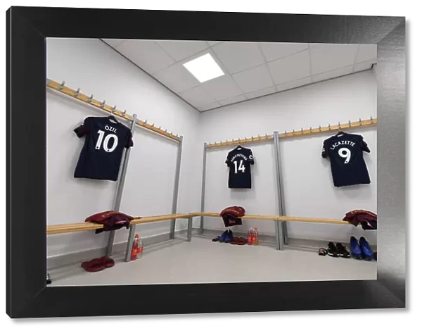 Arsenal's Pre-Match Preparation: A Peek into the Changing Room (Brighton vs Arsenal, 2018-19)