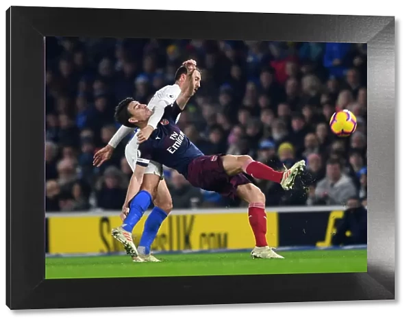 Koscielny Fouls by Murray: Intense Moment from Brighton vs. Arsenal (2018-19)