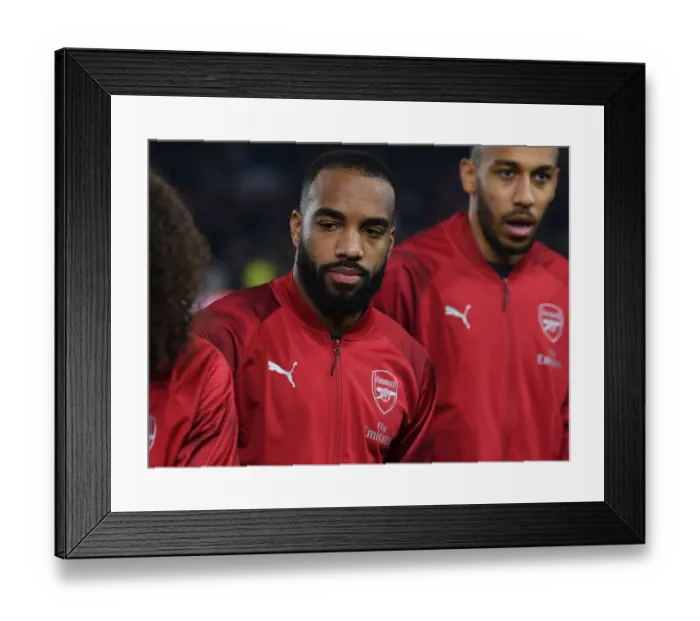 Framed Print : Alexandre Lacazette: Arsenal Star Prepares for Brighton Clash Framed Print : Alexandre Lacazette: Arsenal Star Prepares for Brighton Clash