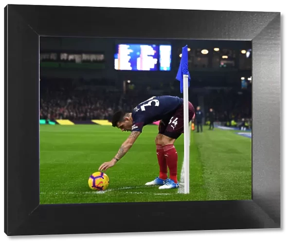 Granit Xhaka: Arsenal's Midfield Maestro in Action against Brighton & Hove Albion, Premier League 2018-19