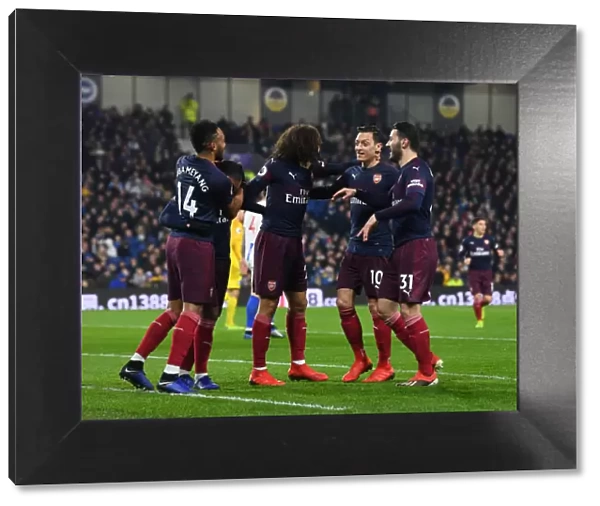 Aubameyang's Last-Minute Strike: Arsenal's Win Against Brighton (2018-19)