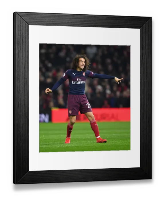 Framed Print : Guendouzi in Action: Arsenal vs. Brighton, Premier League 2018-19 Framed Print : Guendouzi in Action: Arsenal vs. Brighton, Premier League 2018-19