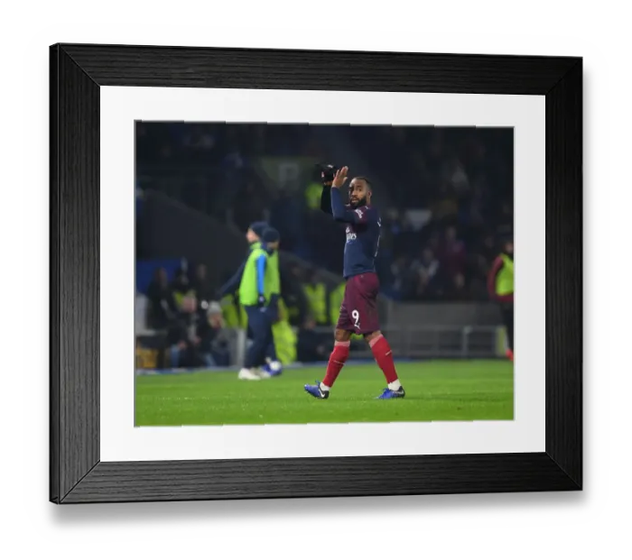 Framed Print : Alexis Lacazette Bids Farewell: Brighton vs. Arsenal, Premier League 2018-19 Framed Print : Alexis Lacazette Bids Farewell: Brighton vs. Arsenal, Premier League 2018-19