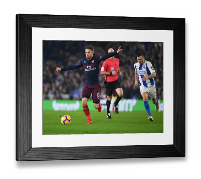 Framed Print : Ramsey Scores the Game-Winning Goal: Arsenal's Triumph over Brighton in the Premier League 2018-19 Framed Print : Ramsey Scores the Game-Winning Goal: Arsenal's Triumph over Brighton in the Premier League 2018-19