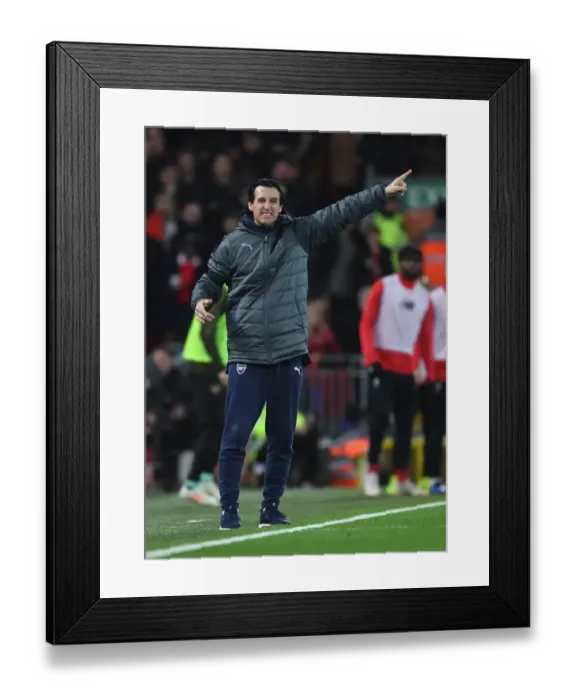 Framed Print : Unai Emery vs. Jurgen Klopp: A Tactical Battle at Anfield - Liverpool vs. Arsenal, Premier League 2018-19 Framed Print : Unai Emery vs. Jurgen Klopp: A Tactical Battle at Anfield - Liverpool vs. Arsenal, Premier League 2018-19