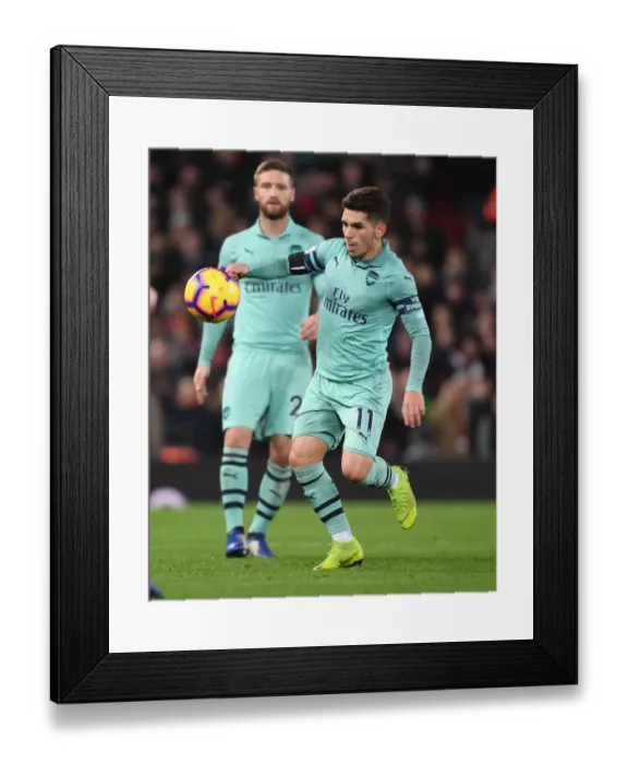 Framed Print : Torreira vs Liverpool: Arsenal's Midfield Battle at Anfield (Premier League, December 2018) Framed Print : Torreira vs Liverpool: Arsenal's Midfield Battle at Anfield (Premier League, December 2018)