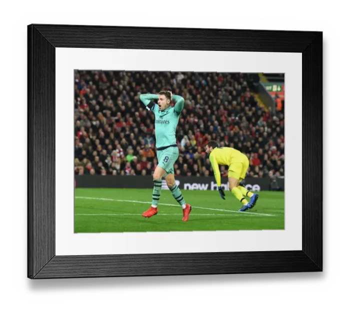 Framed Print : Ramsey's Missed Opportunity: Liverpool vs. Arsenal, Premier League 2018-19 Framed Print : Ramsey's Missed Opportunity: Liverpool vs. Arsenal, Premier League 2018-19