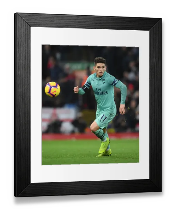 Framed Print : Torreira's Battle: Arsenal vs. Liverpool at Anfield, Premier League 2018-19 Framed Print : Torreira's Battle: Arsenal vs. Liverpool at Anfield, Premier League 2018-19