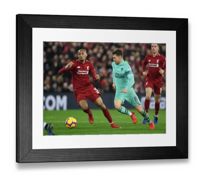Framed Print : Ramsey vs Fabinho: Intense Battle at Anfield - Liverpool vs Arsenal, Premier League 2018-19 Framed Print : Ramsey vs Fabinho: Intense Battle at Anfield - Liverpool vs Arsenal, Premier League 2018-19