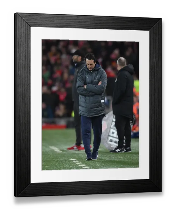 Framed Print : Unai Emery at Anfield: A Tactical Showdown in the Premier League 2018-19 - Liverpool vs. Arsenal Framed Print : Unai Emery at Anfield: A Tactical Showdown in the Premier League 2018-19 - Liverpool vs. Arsenal