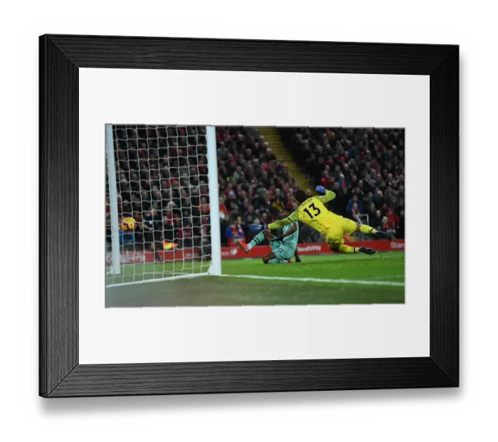 Framed Print : Ainsley Maitland-Niles Scores for Arsenal Against Liverpool in Premier League Clash (2018-19) Framed Print : Ainsley Maitland-Niles Scores for Arsenal Against Liverpool in Premier League Clash (2018-19)