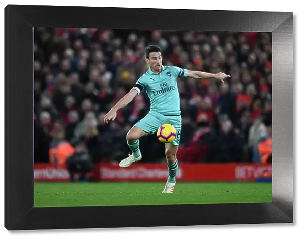Laurent Koscielny in Action: Liverpool vs Arsenal, Premier League 2018-19