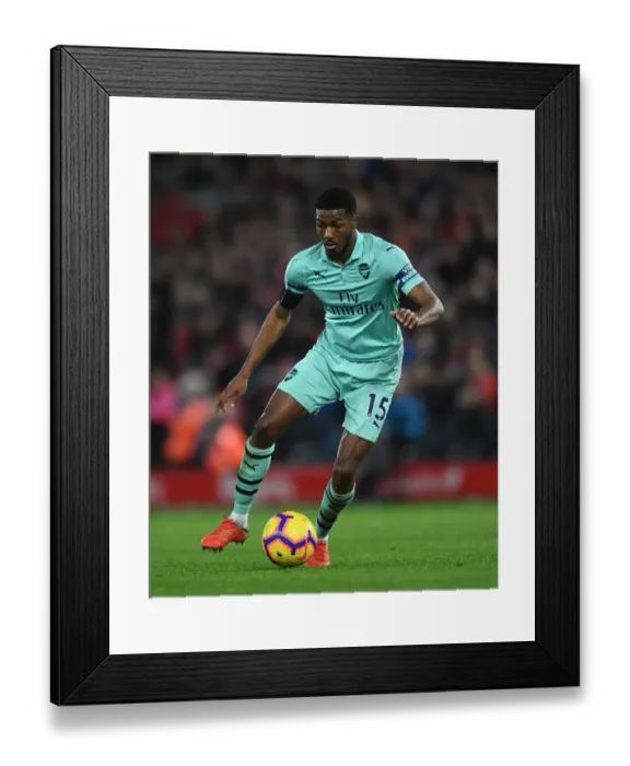 Framed Print : Ainsley Maitland-Niles Faces Liverpool: Arsenal vs. Liverpool, Premier League 2018-19 Framed Print : Ainsley Maitland-Niles Faces Liverpool: Arsenal vs. Liverpool, Premier League 2018-19