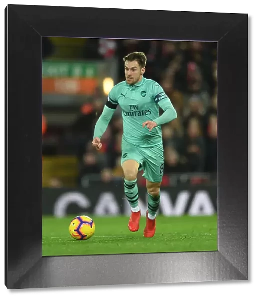 Aaron Ramsey in Action: Liverpool vs. Arsenal, Premier League 2018-19