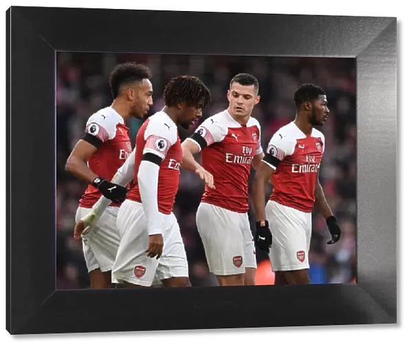 Granit Xhaka Scores: Arsenal FC vs Fulham FC, Premier League 2018-19