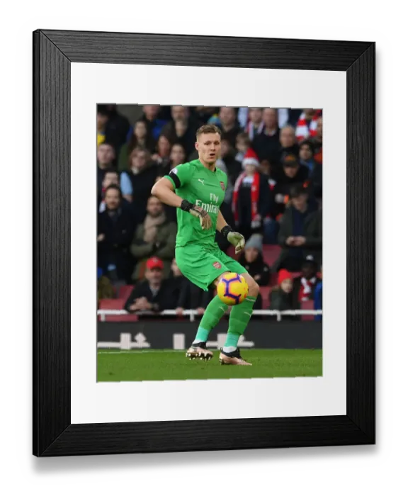 Framed Print : Arsenal's Bernd Leno in Action Against Fulham, Premier League 2018-19 Framed Print : Arsenal's Bernd Leno in Action Against Fulham, Premier League 2018-19