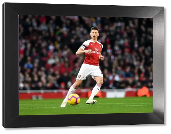 Laurent Koscielny in Action: Arsenal vs Fulham, Premier League 2018-19