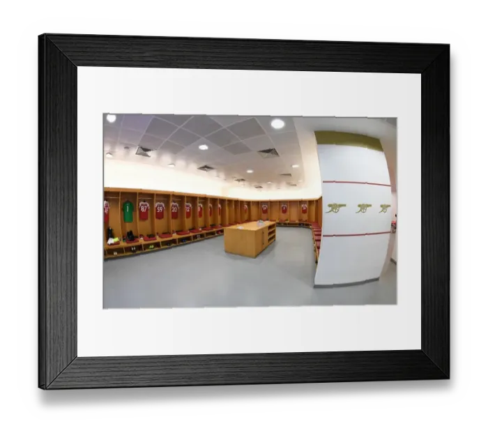 Framed Print : Arsenal FC: The Huddle Before Battle - Arsenal v Fulham, Premier League 2018-19
