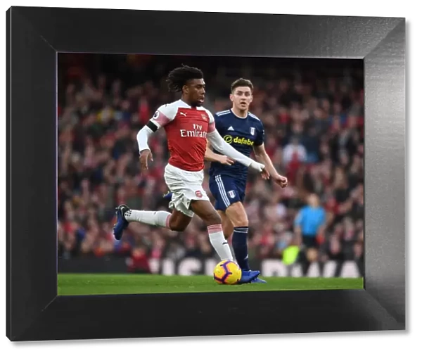 Alexis Lacazette in Action: Arsenal vs. Fulham, Premier League 2018-19