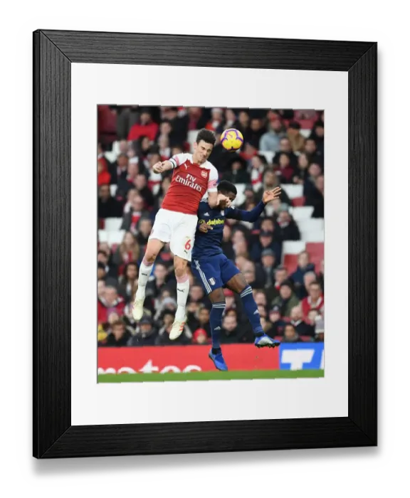 Framed Print : Arsenal vs. Fulham: Premier League Showdown at Emirates Stadium (January 2019)