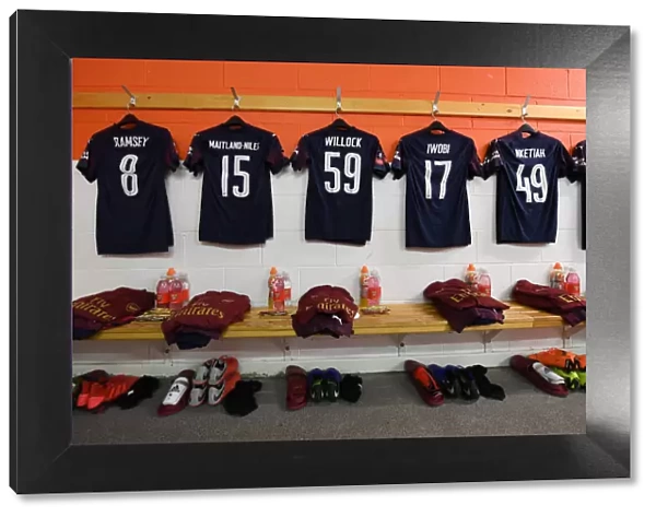 Arsenal FC's FA Cup Preparations: A Glimpse into Their Changing Room at Blackpool's Bloomfield Road