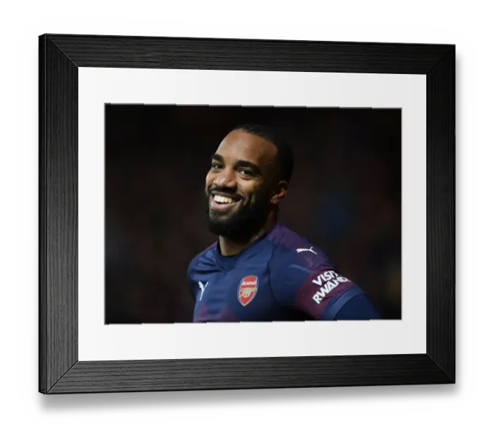 Framed Print : FA Cup 2019: Alexandre Lacazette Leads Arsenal Past Blackpool at Bloomfield Road Framed Print : FA Cup 2019: Alexandre Lacazette Leads Arsenal Past Blackpool at Bloomfield Road
