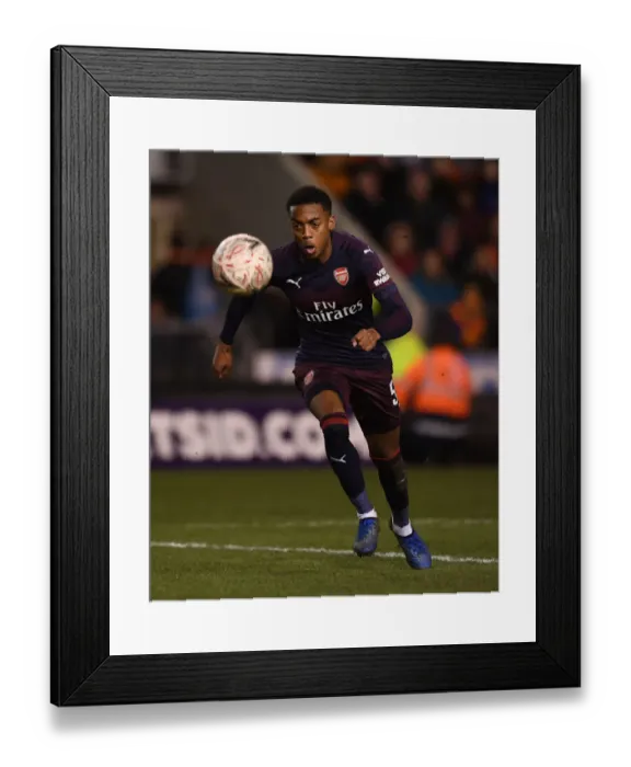 Framed Print : Joe Willock Shines: Arsenal Advances in FA Cup with Victory Over Blackpool Framed Print : Joe Willock Shines: Arsenal Advances in FA Cup with Victory Over Blackpool