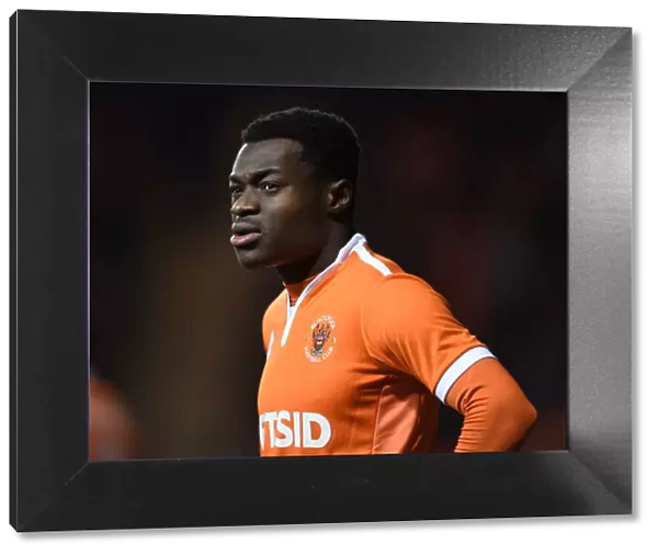 FA Cup Third Round: Marc Bola of Blackpool Faces Off Against Arsenal