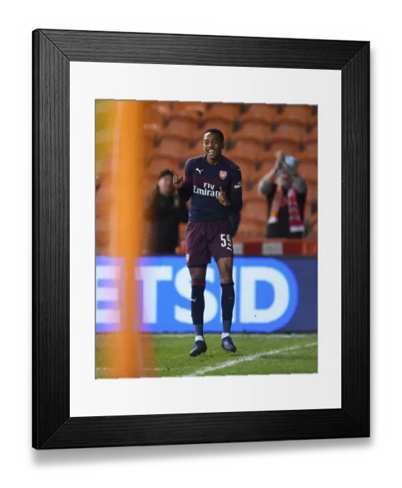 Framed Print : Joe Willock's Brace: Arsenal Advance in FA Cup with 2-1 Win over Blackpool Framed Print : Joe Willock's Brace: Arsenal Advance in FA Cup with 2-1 Win over Blackpool