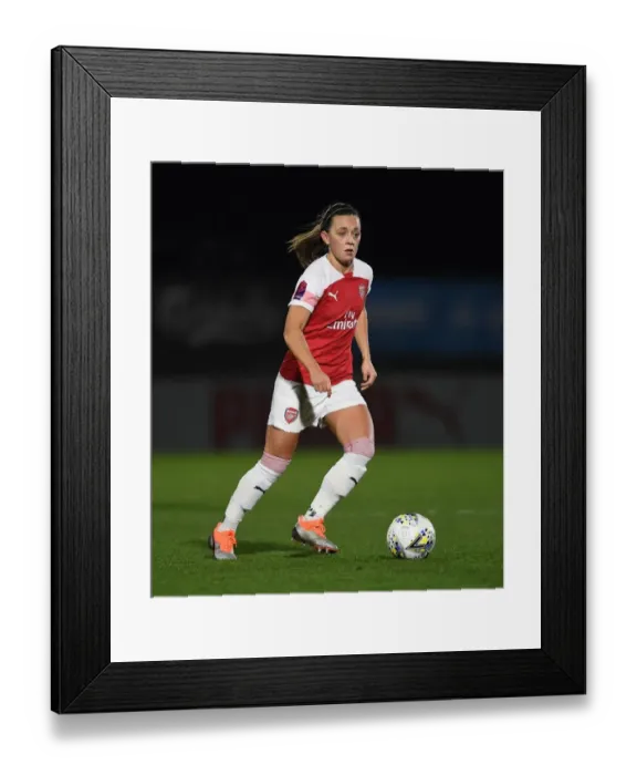 Framed Print : Katie McCabe in Action: Arsenal Women vs Birmingham City Women, FA WSL Continental Tyres Cup