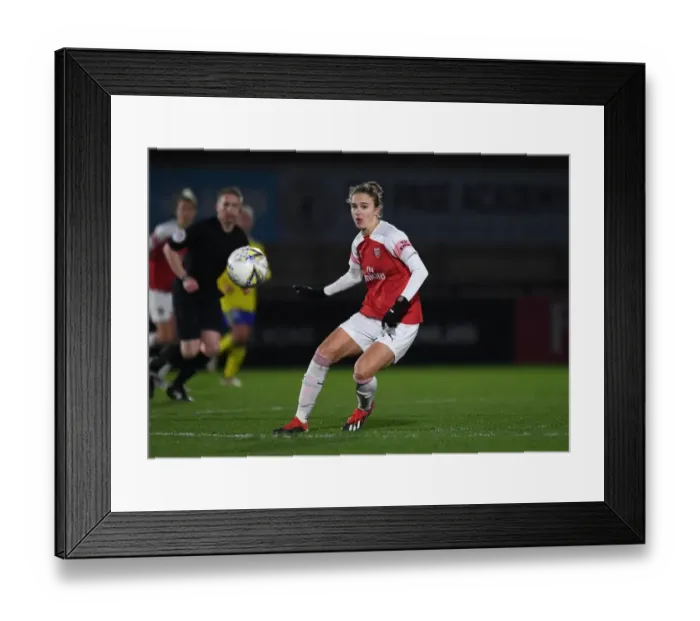 Framed Print : Vivianne Miedema in Action: Arsenal Women vs. Birmingham City (FA WSL) Framed Print : Vivianne Miedema in Action: Arsenal Women vs. Birmingham City (FA WSL)