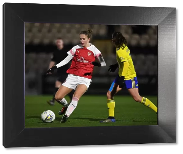 Vivianne Miedema in Action: Arsenal Women vs. Birmingham City (FA WSL Continental Tyres Cup)